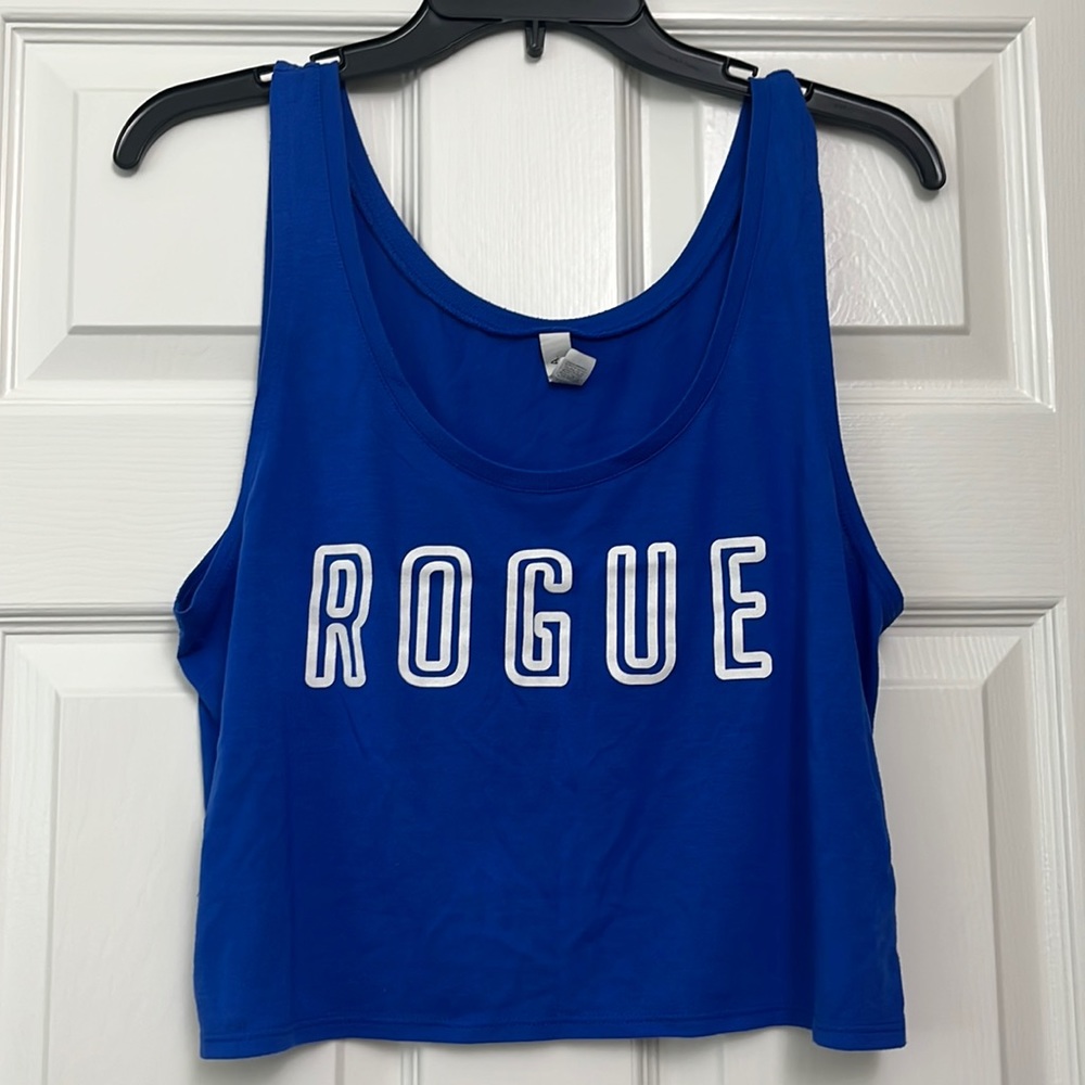 Rogue royal blue size small crop tank top